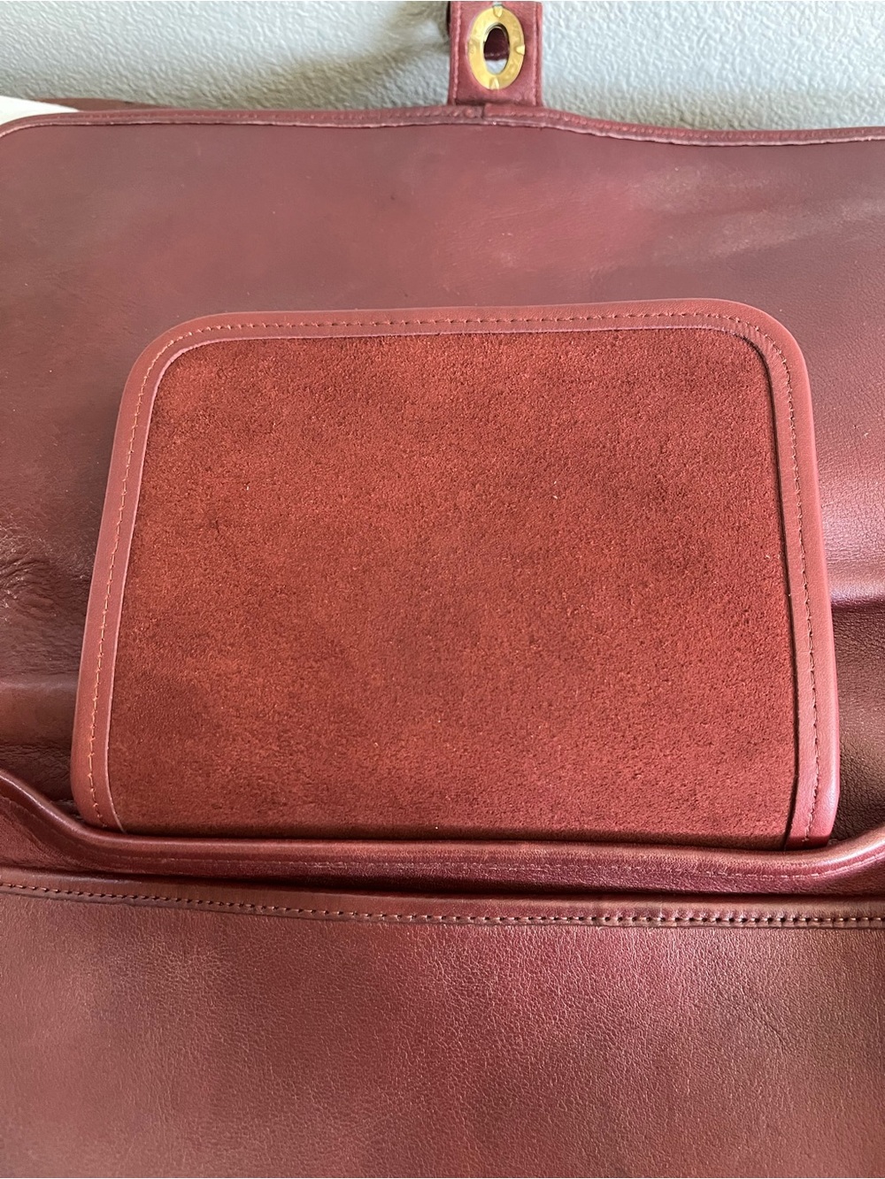 Vintage Coach Metropolitan Brief - pre-94 - United States- Bordeaux - Style 5180 - Picture 6 of 16